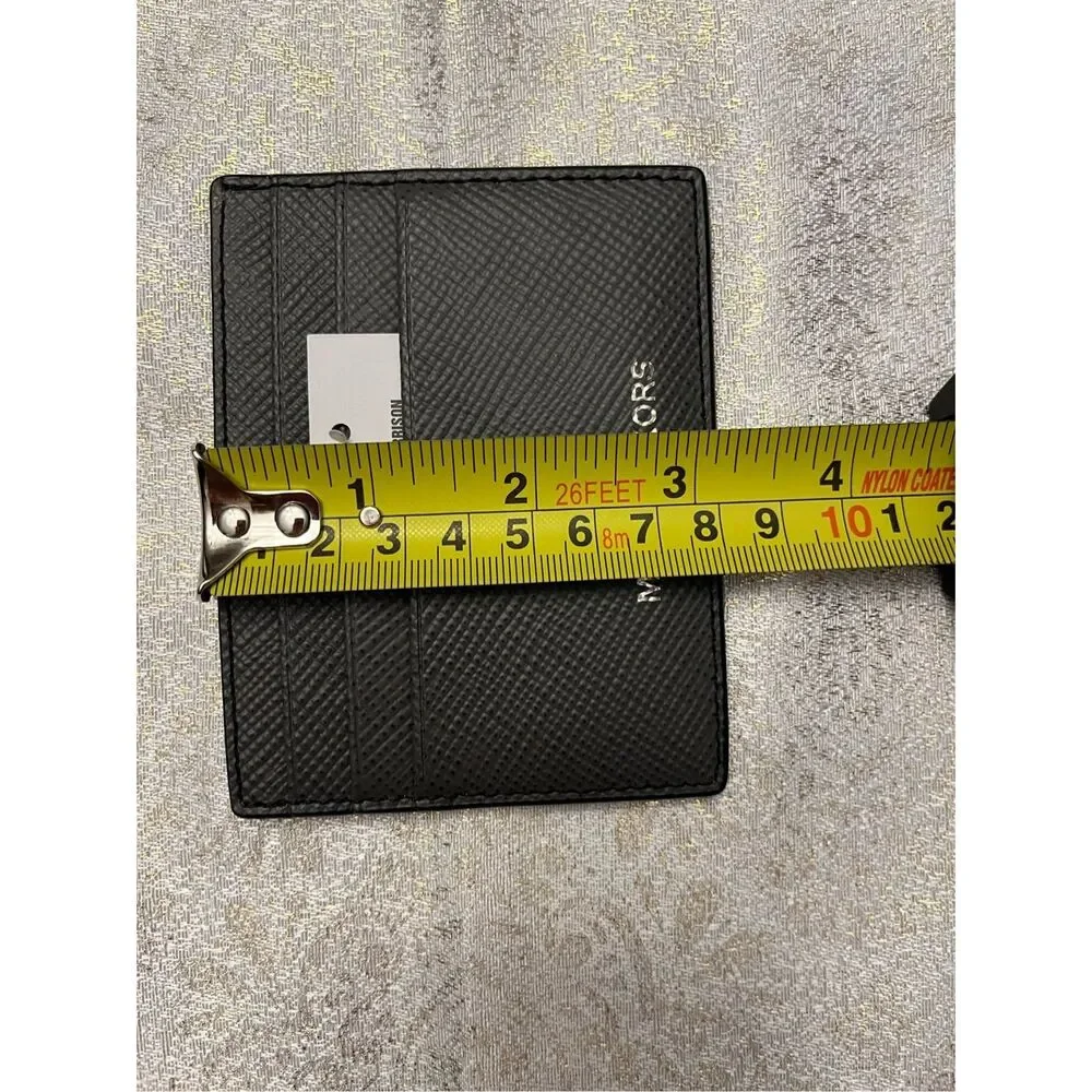 Michael Kors Men’s Harrison Tall Card Case in Greyhound NWT